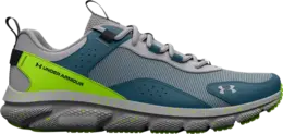 Кроссовки Under Armour Charged Verssert Speckle Mod Grey Lime Surge, серый 3025750 103 | grey