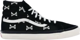 Кеды Vans WTAPS x OG Sk8-Hi LX Bones, черный vn0003t0kbc | black