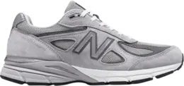 Кроссовки New Balance 990v4 Made In USA Extra Wide 'Castlerock', серый m990gl4 4e | grey