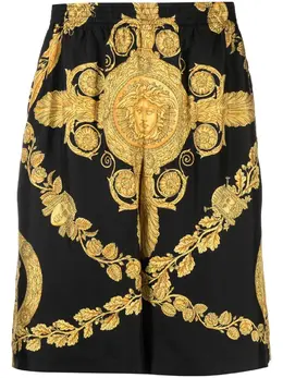 Versace: Шорты  Barocco с принтом