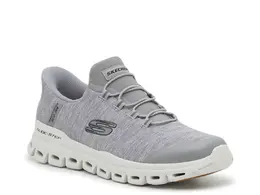Кроссовки Skechers Hands Free Slip-Ins Glide Step Zefyr Slip-On — мужские, серые 584588 | grey