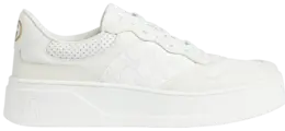 Кроссовки Gucci GG Canvas Trainer 'White Grey', белый 669582 aacv2 9048 | white grey