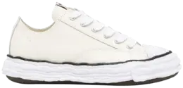 Кроссовки Maison Mihara Yasuhiro Peterson OG Sole Leather Low 'White', белый a11fw704 wht | white
