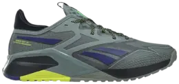 Кроссовки Reebok Nano X2 TR Adventure 'Harmony Green Solar Acid Yellow', зеленый hp9227 | harmony green solar acid yellow