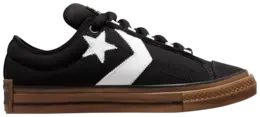 Кроссовки Converse Star Player 76 Low 'Puff - Black White Gum', черный a14718c | puff - black white gum