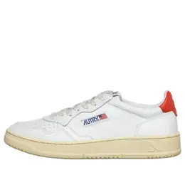 Кроссовки medalist leather low 'white orange' Autry, белый aulm-ll24 | white/orange
