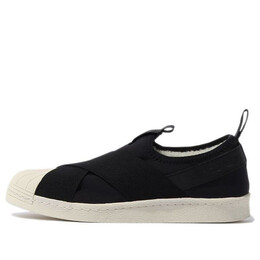 Кроссовки Adidas SS Slipon Fleece 'Black Cream', черный gx1366 | black/cream