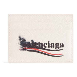 Кроссовки cash card holder Balenciaga, бежевый 5943092aa3b9224 | beige