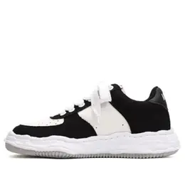 Кроссовки wayne og sole canvas low Maison Mihara Yasuhiro, черный a10fw720-blkwht | black