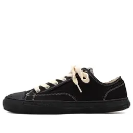 Кроссовки past sole 6 - hole canvas low-top sneaker Maison Mihara Yasuhiro, черный s09fw205-blkblk | black