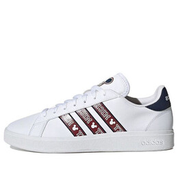 Кроссовки neo grand court base 2.0 Adidas, белый gv9548 | white/blue/red