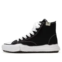 Кроссовки peterson og sole canvas high-top sneaker Maison Mihara Yasuhiro, черный a01fw701-blk | black