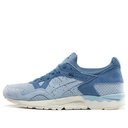 Кроссовки гель лайт 5 Asics, синий hl7k1-3939 | blue/cream