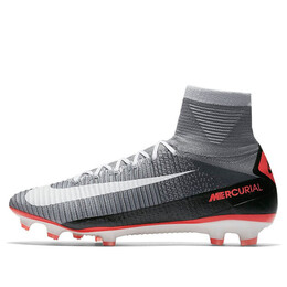 Кроссовки mercurial superfly 5 se fg Nike, серый 852512-010 | wolf grey/white