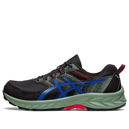 Кроссовки гель венчур 9 Asics, черный 1011b486-002 | black/blue/green