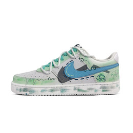 Кроссовки для скейтборда Court Vision 1 мужские низкие зеленый Nike dh2987-101(team504-hi绿影) | light green