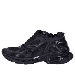 Кроссовки runner sneakers 'matte black mesh and nylon' Balenciaga, черный 677403w3rbt1000 | black