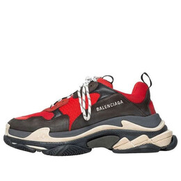 Кроссовки triple s sneaker 'bred' Balenciaga, красный 516440w09o76576 | red/gray