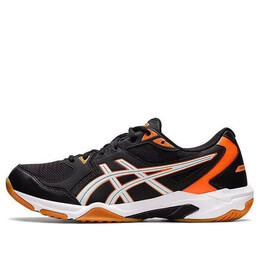Кроссовки Gel Rocket 10 2e широкие Asics, черный 1071a081-011 | black shocking orange