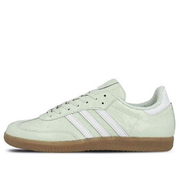 Кроссовки x обнаженная самба Adidas, зеленый bb1144 | green/gum/white