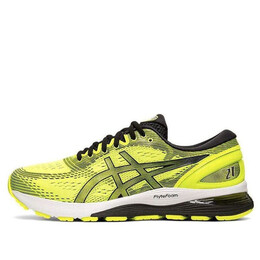Кроссовки гель нимбус 21 Asics, желтый 1011a169-750 | yellow/black