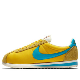 Кроссовки kenny moore x classic cortez nylon qs Nike, желтый ah7853-700 | yellow/blue