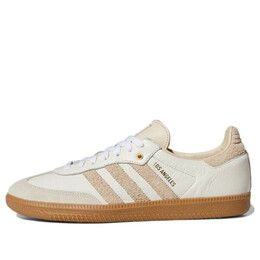 Кроссовки samba lafc shoes Adidas, белый gv8358 | off white/linen-gum