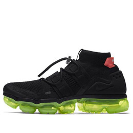 Кроссовки air vapormax flyknit утилита Nike, черный ah6834-007 | black/volt
