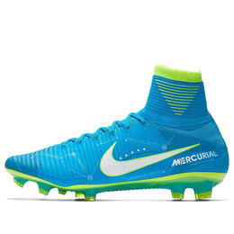 Кроссовки mercurial superfly 5 njr fg Nike, синий 921499-400 | blue/green