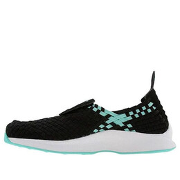 Кроссовки воздушные тканые Nike, черный 312422-001 | black/black-white-mint