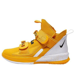 Кроссовки lebron soldier 13 тб Nike, желтый bq5553-702 | yellow/white