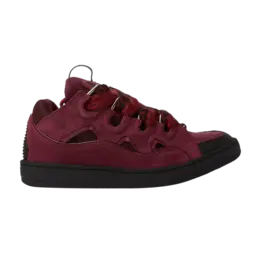 Кроссовки Lanvin Curb Sneakers Burgundy, красный fm skrk11 drag h2278 | burgundy