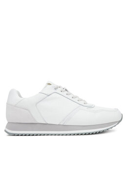 Кроссовки Low Top Lace Up Lth Mono HM0HM01807 Calvin Klein, серый 0000304828157 | grau
