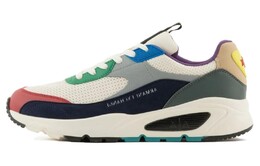 Кроссовки Armani Exchange Lifestyle Shoes Men Low-top Black/White/Gray, черный/белый/серый xux121xv5401k492 | black/white/gray