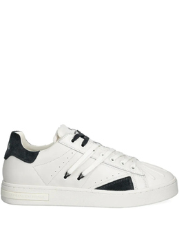 Кроссовки с кожаными вставками Armani Exchange, белый xux245xv915 | белый