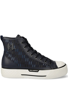Кроссовки Kampus Max Karl Lagerfeld, синий kl50454 | синий