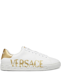 Кроссовки с логотипом Versace, белый 10144601a14389 | белый