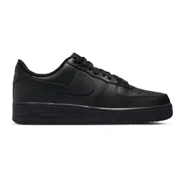 Мужские повседневные кроссовки Nike Air Force 1 '07, чёрный a51076859 | negro