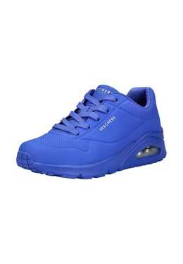 Кроссовки из искусственной кожи Skechers, синий 0198376183691 | blau