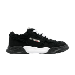 Кроссовки Maison Mihara Yasuhiro Parker OG Sole Canvas Low 'Black', черный a10fw708 blk | black