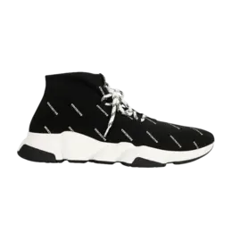 Кроссовки Balenciaga Speed Lace-Up 'All Over Print - Black', черный 530358 w1hp1 1006 | all over print - black