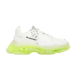 Кроссовки Balenciaga Triple S Sneaker 'Clear Sole - White Fluo Yellow', белый 541624 w2fr1 9073 | clear sole - white fluo yellow