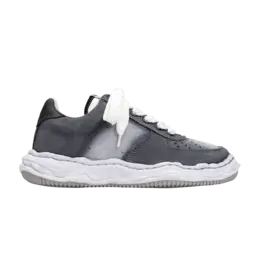 Кроссовки Maison Mihara Yasuhiro Wayne Low 'Sprayed Canvas - Black', черный a12fw717 blk | sprayed canvas - black