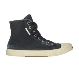 Кроссовки Balenciaga Paris High 'Destroyed - Black White', черный 688752 w3rc1 1090 | destroyed - black white