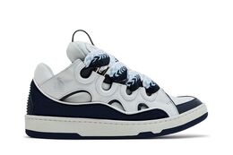 Кроссовки Lanvin Curb Sneakers 'White Navy Blue', синий fu skdk12 bico e250029 | white navy blue