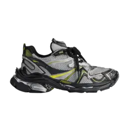 Кроссовки Balenciaga Runner Sneaker 'Worn-Out - Silver Neon Yellow', серый 779066 w3rxp 8137 | worn-out - silver neon yellow