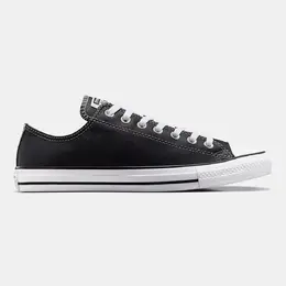 Converse Chuck Taylor All Star Low кожаные унисекс повседневные кеды, черный a41566086 | negro