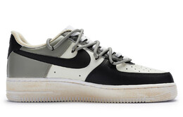 Кроссовки Nike Air Force 1 Skateboard Shoes Men Low-Top Black White Gray cw2288-111(team80-男款无声缠绕)