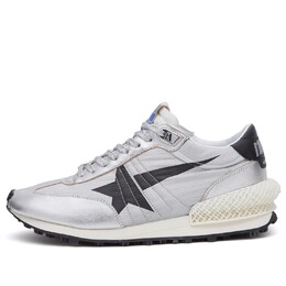 Кроссовки Golden Goose Marathon Runner Sneaker, цвет Silver & Black 659254 | silver & black