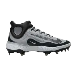 Nike Кроссовки Alpha Huarache Elite 4 Mid 'Wolf Grey', серый dj6520 002 | wolf grey